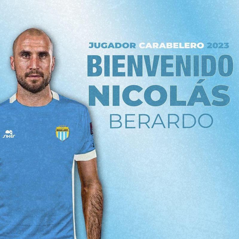 Magallanes (Chile) contratou o lateral-esquerdo Nicols Berardo