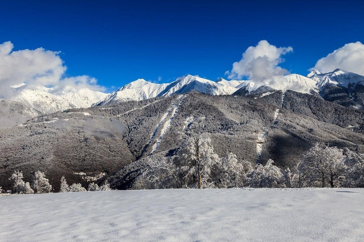 Красная Поляна В Ноябре Фото