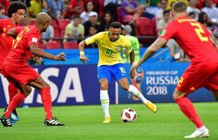 Brasil e Blgica se enfrentam, em Kazan, em duelo pelas quartas de final da Copa do Mundo