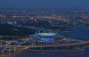Estdio So Petersburgo receber um jogo do Brasil na primeira fase e uma das semifinais da Copa