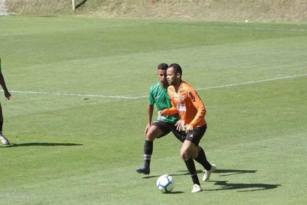 Fotos do jogo treino entre Atltico e Inter de Minas