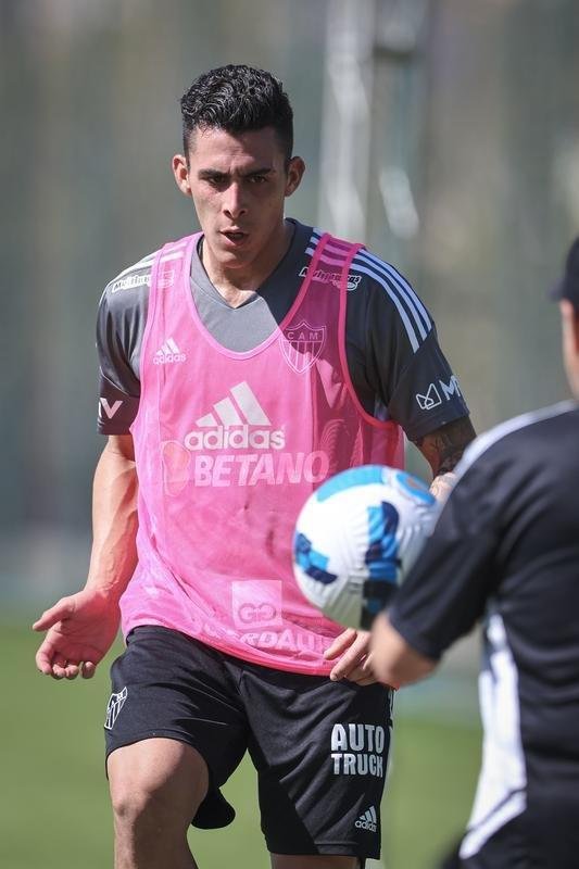 Fotos do treino do Atltico neste domingo, na Cidade do Galo