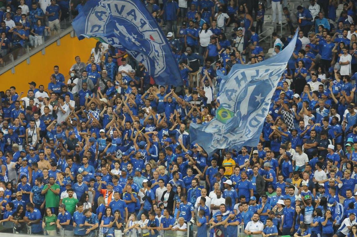 Torcida do Cruzeiro deu show mais uma vez e lotou o Mineiro na partida contra o CRB pela 11 rodada da Srie B