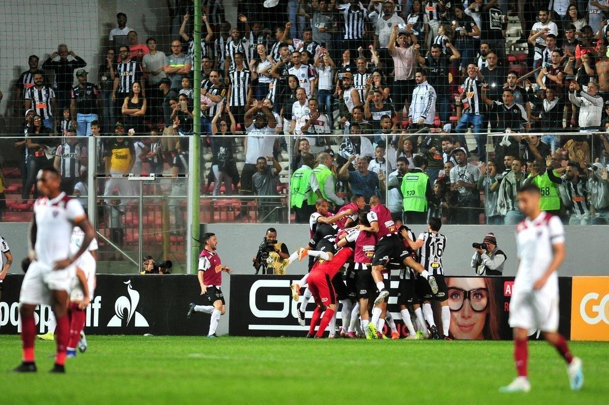 Atltico e Fluminense se enfrentaram no Independncia pelo Campeonato Brasileiro