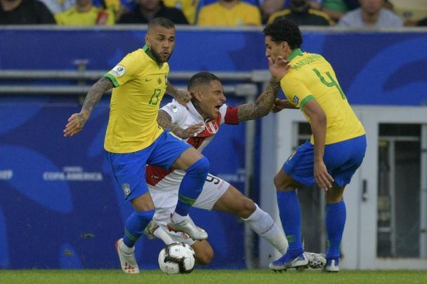 Fotos da decisão da Copa América entre Brasil e Peru, no Maracanã