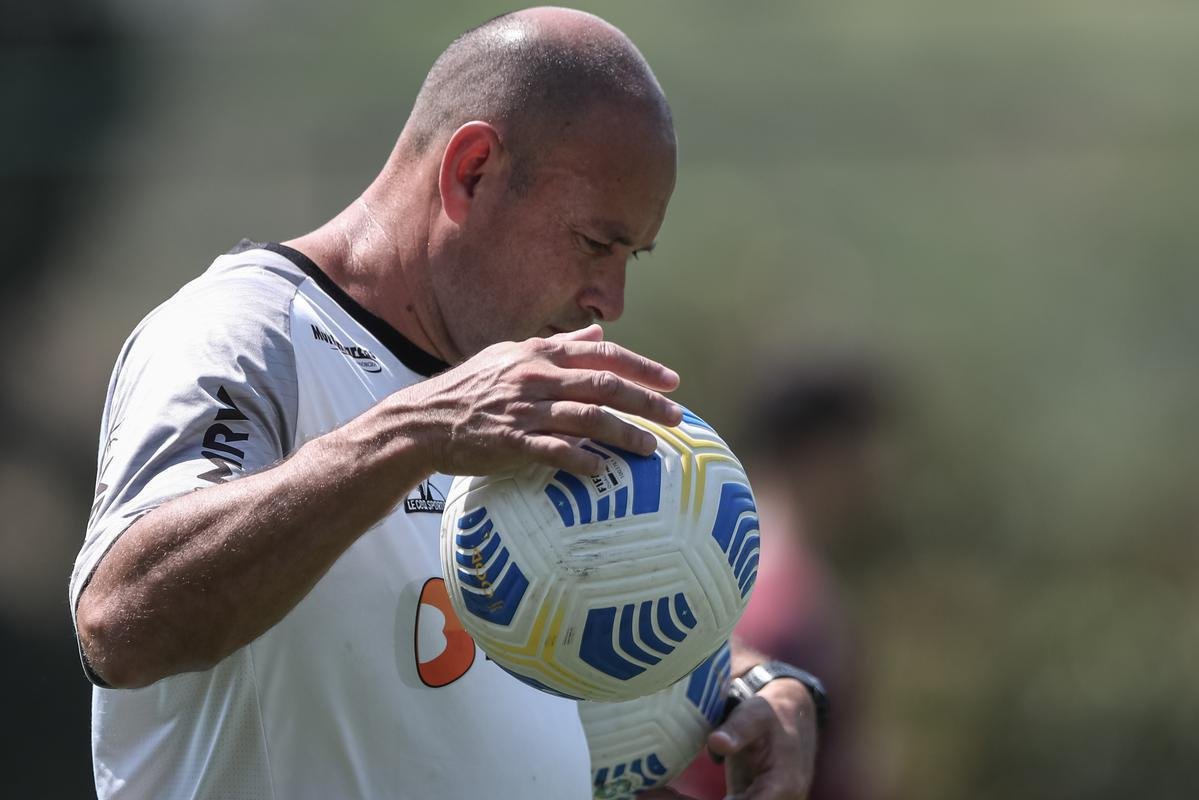 Fotos do treino do Atltico nesta segunda-feira, 13 de setembro de 2021