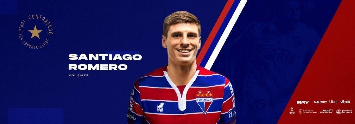 Fortaleza contrata volante uruguaio Santiago Romero