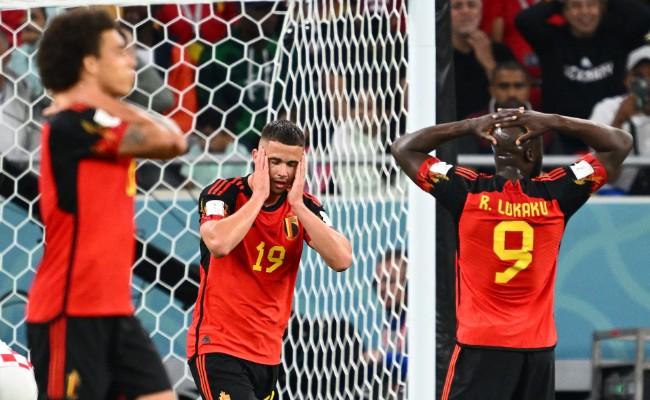 Blgica, de estrelas como Lukaku (9), cai  na primeira fase da Copa do Mundo do Catar