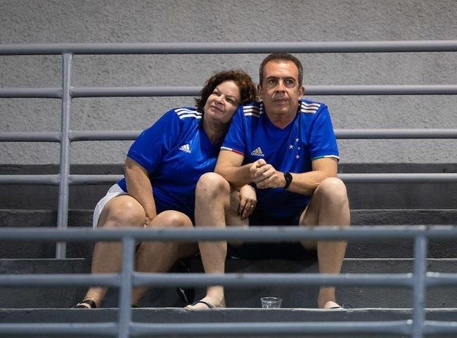 Fotos da torcida do Cruzeiro na partida contra o CSA, nesta quarta-feira (20), no Rei Pel, em Macei. Jogo  vlido pela 19 rodada da Srie B do Campeonato Brasileiro.
