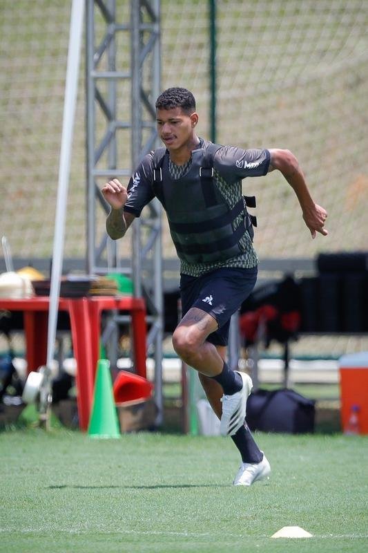 Fotos do treino: Atlético se prepara para enfrentar o Corinthians