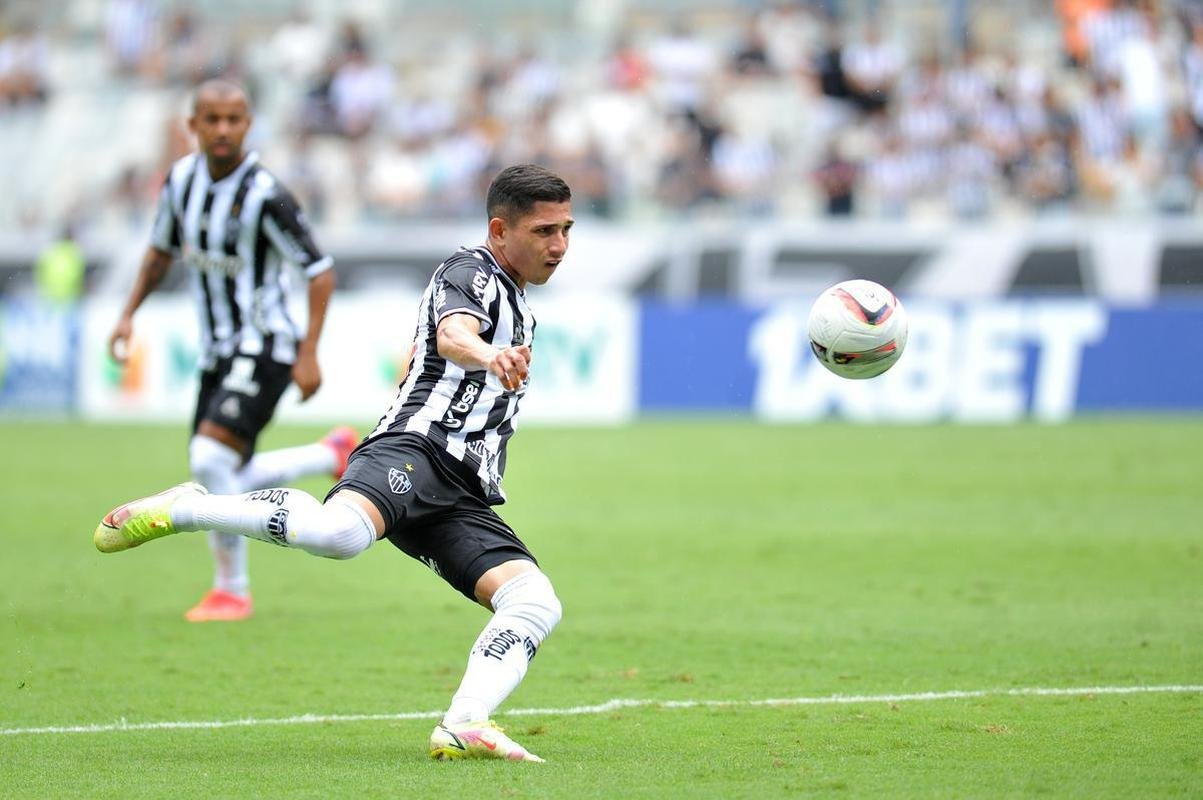 Fotos do jogo entre Atltico e Patrocinense, pelo Campeonato Mineiro