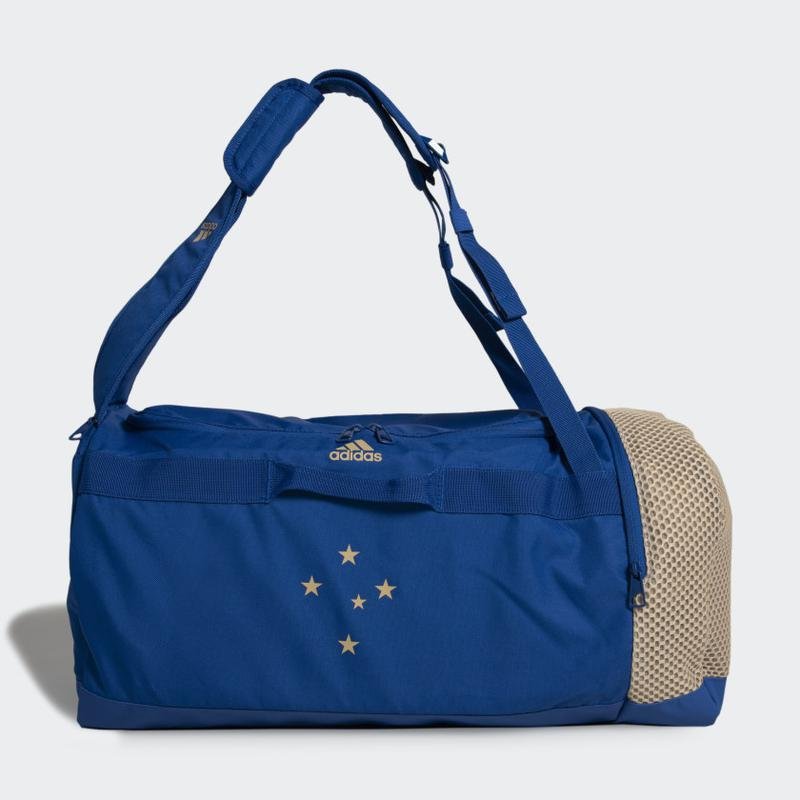 Modelo de mochila que integra a nova coleo do Cruzeiro