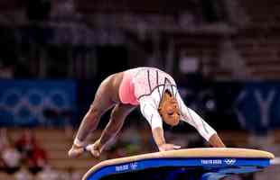 Rebeca Andrade conquistou a medalha de ouro no salto da ginástica