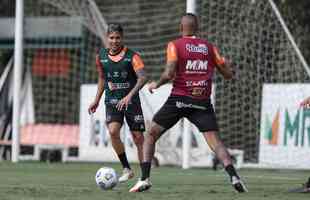 Atltico fecha preparao para enfrentar o Juventude; veja fotos