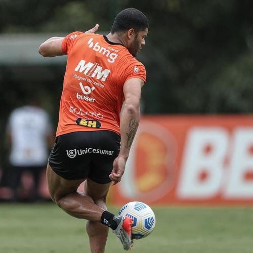 Fotos do treino do Atlético neste domingo, 14/11/2021