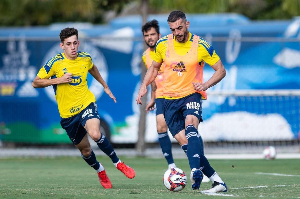Fotos do treino do Cruzeiro desta segunda-feira (9/8)
