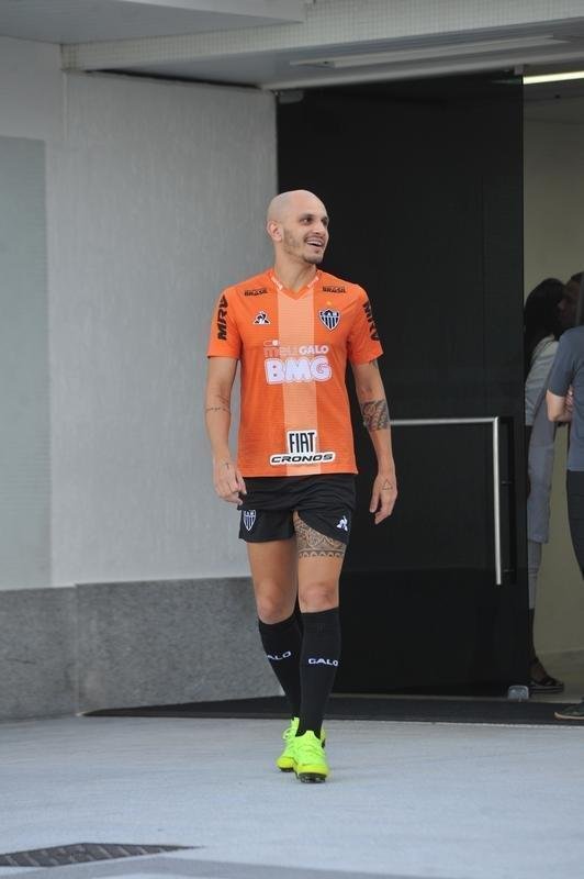 Fotos do ltimo treino do Atltico antes do jogo contra o Unin La Calera