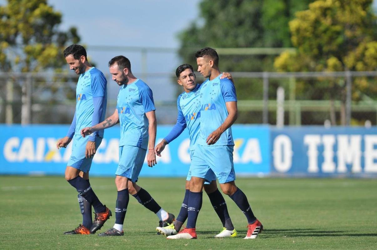 Lucas Romero pelo Cruzeiro na temporada 2018