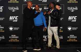 Media Day do UFC reuniu principais atraes do evento em Nova York - Spider e Derek Brunson
