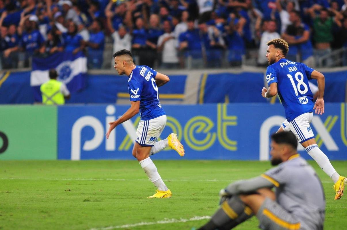 Fotos do jogo entre Cruzeiro e Cricima, neste domingo (4), no Mineiro, pela 28 rodada da Srie B