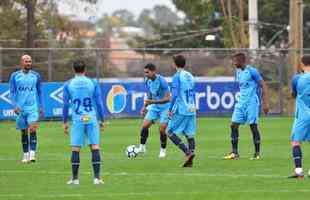 Cruzeiro iniciou preparao para clssico contra o Atltico com reservas em campo na Toca da Raposa II