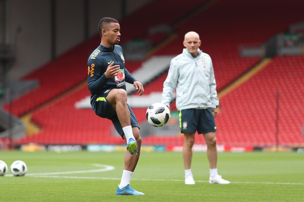 Veja imagens do último treino do Brasil antes do amistoso contra a Croácia