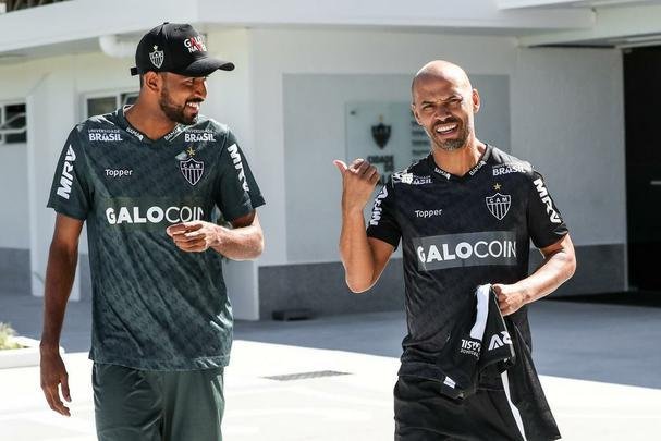 Imagens da apresentação de Maicon Bolt no Atlético