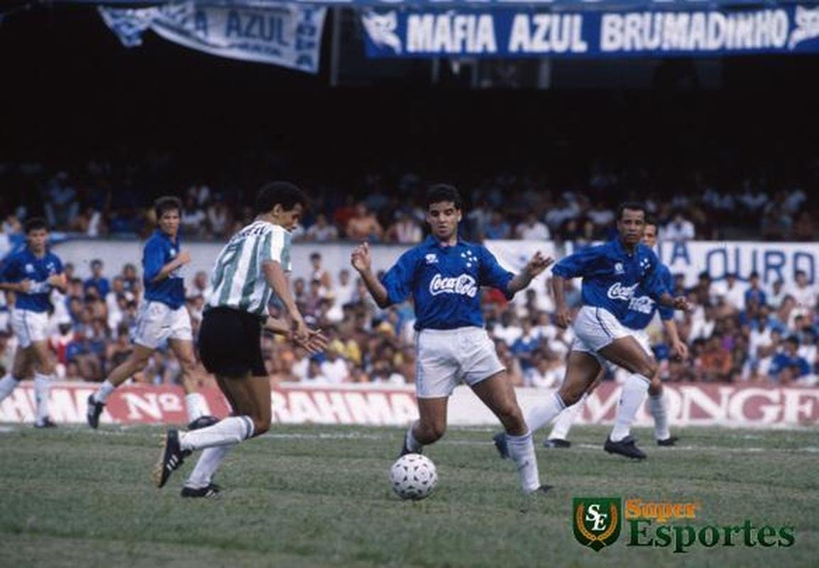Camisa do Amrica de 1992 - clssico com o Cruzeiro pela final do Mineiro