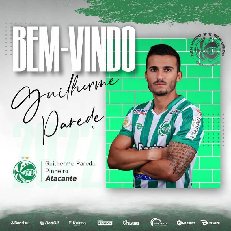 Guilherme Parede, atacante (Juventude)