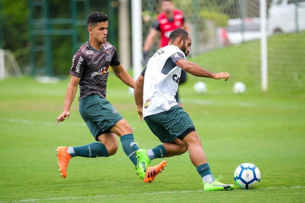 Atltico inicia preparao para enfrentar o Internacional