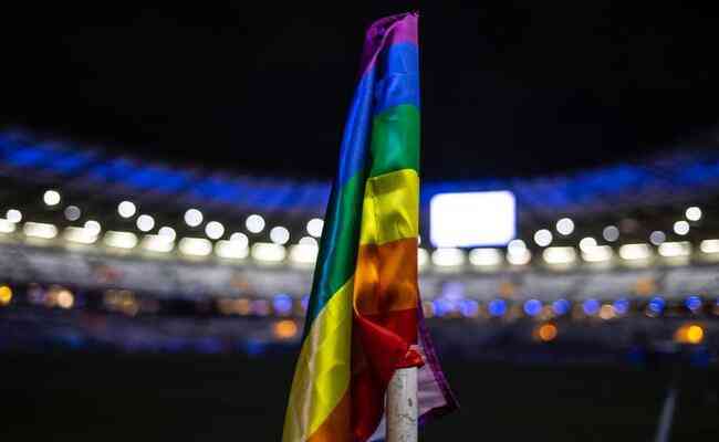 Cruzeiro promoveu campanha contra a LGBTfobia em junho de 2022