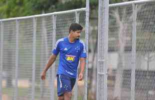 Fotos do terceiro treino do Cruzeiro na Toca da Raposa II (crdito: Alexandre Guzanshe/EM D.A Press)