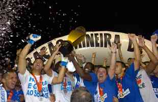 Em 2008, Fábio ergueu o troféu do Campeonato Mineiro, depois de goleada por 5 a 0 sobre o Atlético na final.