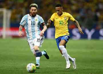 Brasil e Argentina se enfrentam neste sábado