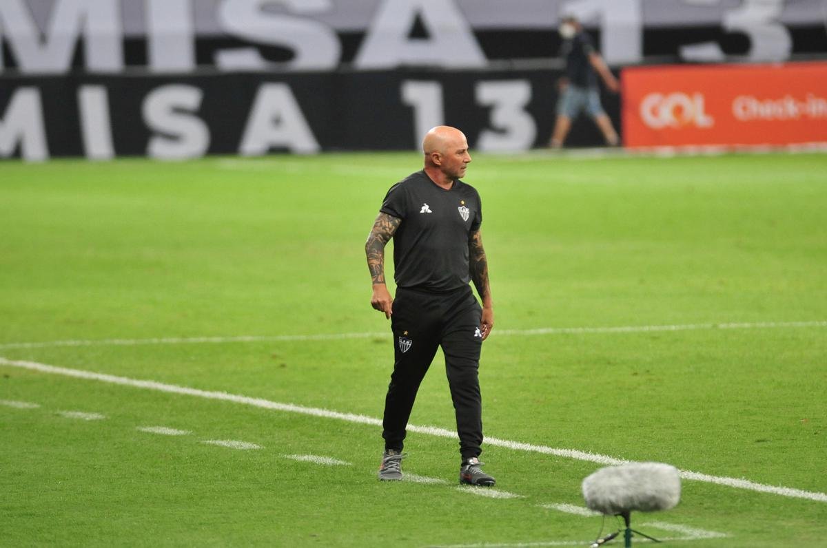 Fotos do jogo entre Atltico e Grmio, no Mineiro