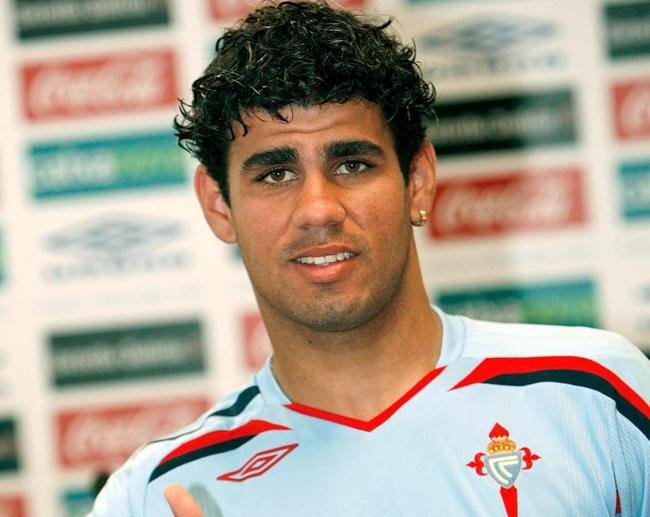 Celta 0 x 1 Eibar (Segunda Diviso do Campeonato Espanhol, em 8/9/2007) - Diego Costa foi titular do Celta, jogou o jogo inteiro e recebeu um carto amarelo