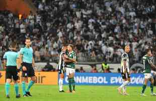 Fotos da torcida do Atlético na partida contra o Palmeiras, no Mineirão, pelas quartas de final da Copa Libertadores 2022