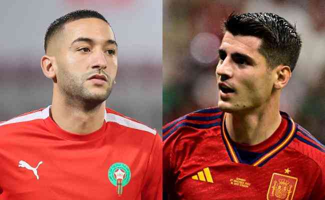 Ziyech e Morata so as grandes esperanas de gol de Marrocos e Espanha