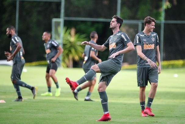 Fotos do treino do Atlético