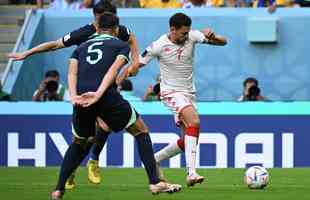 Fotos do jogo entre Tunsia e Austrlia, no Estdio Al Janoub, pela segunda rodada do Grupo D da Copa do Mundo do Catar