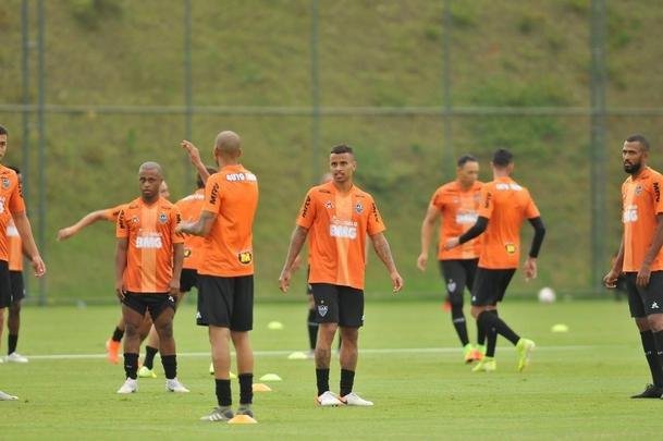 Atltico treinou na tarde desta quinta-feira, na Cidade do Galo