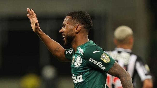 Wesley abriu o placar para o Palmeiras no Allianz Parque: 1 a 0
