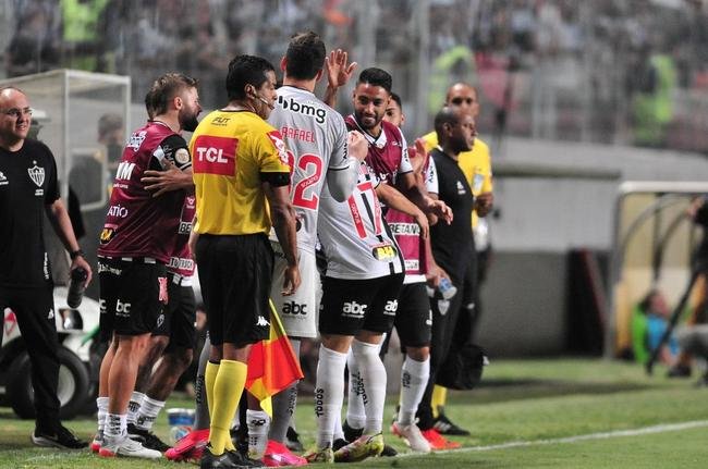 Fotos do jogo entre Atltico e Coritiba