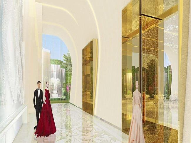 Fotos do luxuoso hotel Fairmont Doha, com cotação de seis estrelas, que foi reservado pela Fifa a convidados da Copa