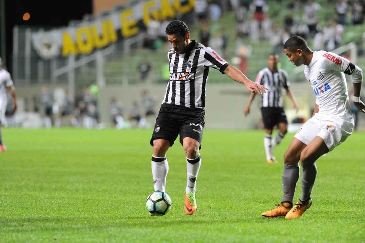 Atltico e Santos se enfrentaram, no Independncia, pela 13 rodada do Campeonato Brasileiro