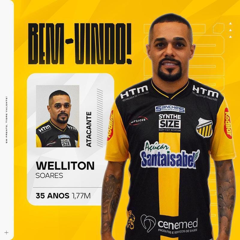 Welliton (Atacante) - Novorizontino