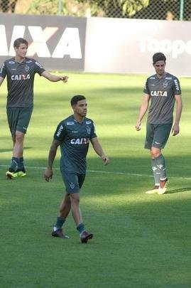 Atltico se prepara para enfrentar o Paran; veja fotos