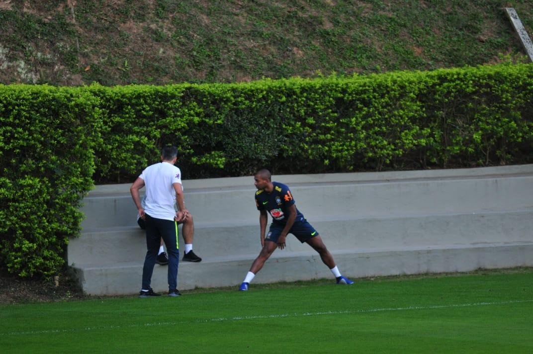 Seleo Brasileira fechou preparao para duelo com a Argentina na Cidade do Galo
