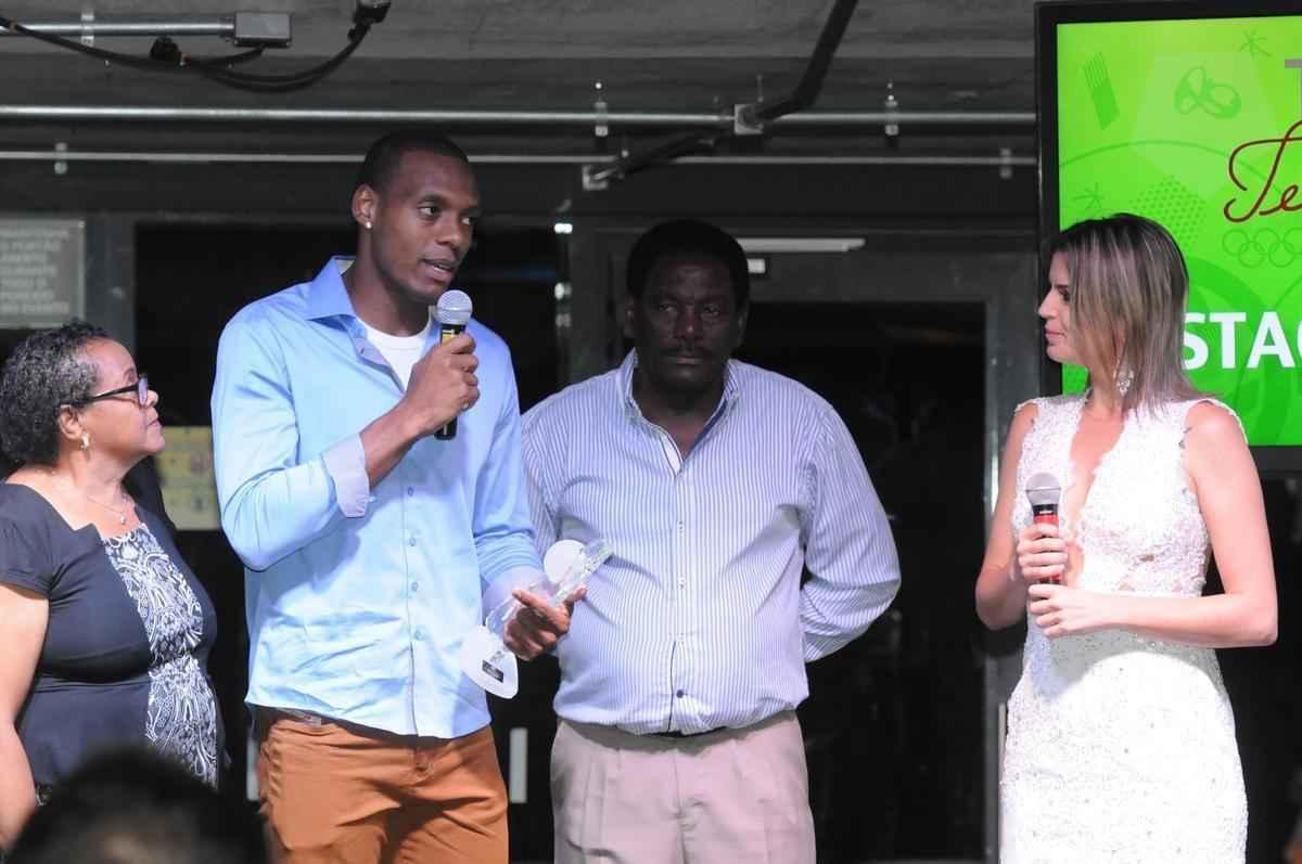 Premiados da 16 edio do Trofu Tel Santana, evento realizado no Mineiro