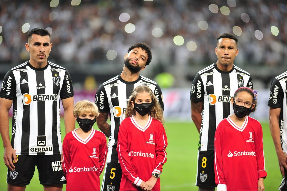 Fotos do jogo de ida das quartas de final da Copa Libertadores, entre Atltico e Palmeiras, no Mineiro
